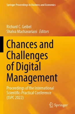 Abbildung von Machavariani / Geibel | Chances and Challenges of Digital Management | 1. Auflage | 2024 | beck-shop.de