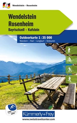 Abbildung von Kümmerly+Frey Outdoorkarte Deutschland 6 Wendelstein, Rosenheim 1:35.000 | 3. Auflage | 2025 | beck-shop.de