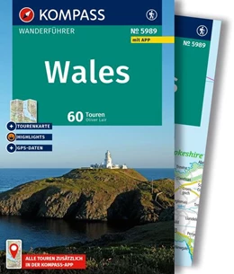 Abbildung von KOMPASS Wanderführer Wales, 60 Touren mit Extra-Tourenkarte | 1. Auflage | 2025 | beck-shop.de