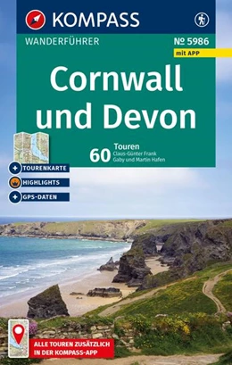 Abbildung von Frank / Hafen | KOMPASS Wanderführer Cornwall und Devon, 60 Touren mit Extra-Tourenkarte | 2. Auflage | 2025 | beck-shop.de