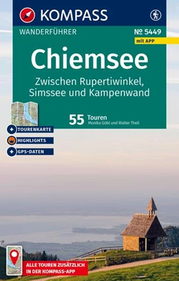 Abbildung von Theil / Göbl | KOMPASS Wanderführer Chiemsee, Zwischen Rupertiwinkel, Simssee und Kampenwand, 55 Touren mit Extra-Tourenkarte | 2. Auflage | 2025 | beck-shop.de