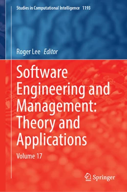 Abbildung von Lee | Software Engineering and Management: Theory and Applications | 1. Auflage | 2025 | beck-shop.de