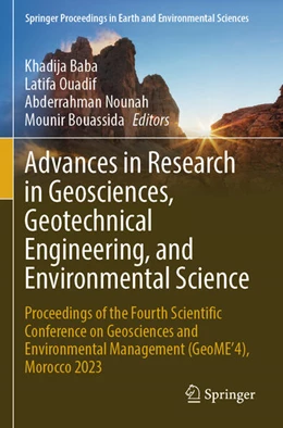 Abbildung von Baba / Ouadif | Advances in Research in Geosciences, Geotechnical Engineering, and Environmental Science | 1. Auflage | 2025 | beck-shop.de