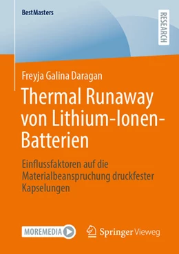 Abbildung von Daragan | Thermal Runaway von Lithium-Ionen-Batterien | 1. Auflage | 2025 | beck-shop.de