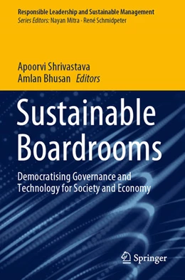 Abbildung von Shrivastava / Bhusan | Sustainable Boardrooms | 1. Auflage | 2024 | beck-shop.de