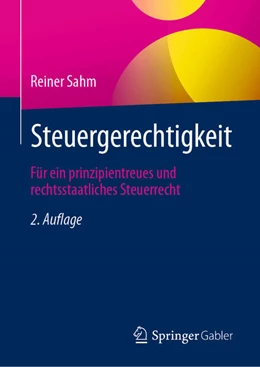 Abbildung von Sahm | Steuergerechtigkeit | 2. Auflage | 2024 | beck-shop.de