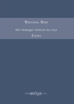 Abbildung von Marx | Herr Heidegger behorcht das Seyn | 1. Auflage | 2025 | beck-shop.de
