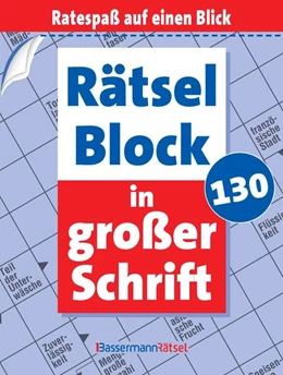 Abbildung von Krüger | Rätselblock in großer Schrift 130 (5 Exemplare à 2,99 EUR) | 1. Auflage | 2025 | beck-shop.de