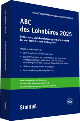 Abbildung von Imping / Geiermann | ABC des Lohnbüros 2025 | 1. Auflage | 2025 | beck-shop.de