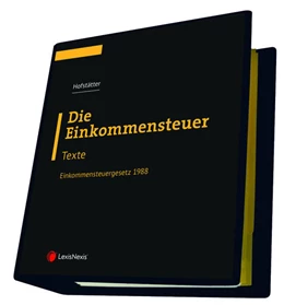 Abbildung von Hofstätter | Die Einkommensteuer (EStG 1988) Band I - Texte | 93. Auflage | 2024 | beck-shop.de