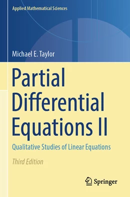 Abbildung von Taylor | Partial Differential Equations II | 3. Auflage | 2024 | 116 | beck-shop.de