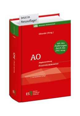 Abbildung von Sikorski | Abgabenordnung: AO | 2. Auflage | 2025 | beck-shop.de
