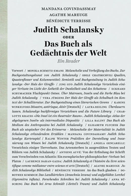 Abbildung von Covindassamy / Mareuge | Judith Schalansky oder Das Buch als Gedächtnis der Welt | 1. Auflage | 2025 | beck-shop.de