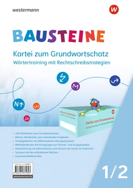 Abbildung von BAUSTEINE Zusatzmaterialien Ausgabe 2021. Kartei zum Grundwortschatz 1/2 | 1. Auflage | 2021 | beck-shop.de