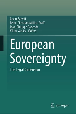 Abbildung von Barrett / Müller-Graff | European Sovereignty | 1. Auflage | 2024 | beck-shop.de