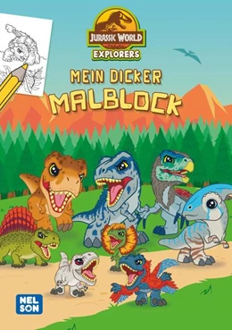 Abbildung von Jurassic World Explorers: Mein dicker Malblock | 1. Auflage | 2025 | beck-shop.de