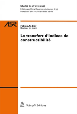 Abbildung von Andrey | Le transfert d'indices de constructibilité | 1. Auflage | 2024 | 839 | beck-shop.de