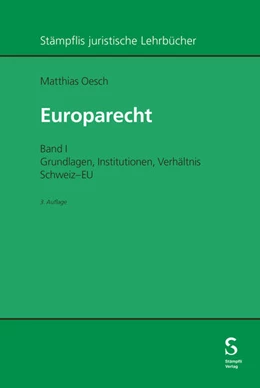 Abbildung von Oesch | Europarecht | 3. Auflage | 2024 | beck-shop.de