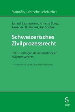 Abbildung von Dolge / Baumgartner | Schweizerisches Zivilprozessrecht | 11. Auflage | 2024 | beck-shop.de