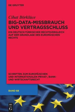 Abbildung von Börklüce | Big-Data-Missbrauch und Vertragsschluss | 1. Auflage | 2025 | beck-shop.de