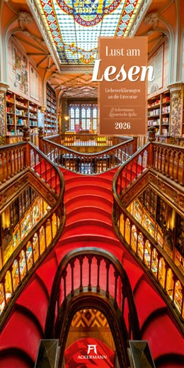 Abbildung von Ackermann Kunstverlag GmbH | Lust am Lesen - Literatur-Kalender 2026 | 1. Auflage | 2025 | beck-shop.de