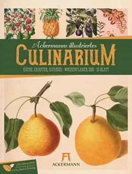 Abbildung von Ackermann Kunstverlag GmbH | Culinarium - Küche, Kräuter, Kurioses - Vintage Wochenplaner Kalender 2026 | 1. Auflage | 2025 | beck-shop.de