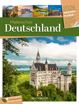 Abbildung von Ackermann Kunstverlag GmbH | Malerisches Deutschland - Wochenplaner Kalender 2026 | 1. Auflage | 2025 | beck-shop.de