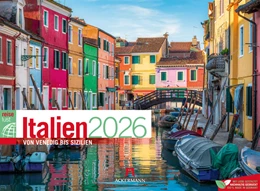 Abbildung von Ackermann Kunstverlag GmbH | Italien ReiseLust Kalender 2026 | von Venedig bis Sizilien | 1. Auflage | 2025 | beck-shop.de