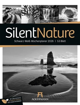 Abbildung von Ackermann Kunstverlag GmbH | Silent Nature - Schwarz-Weiß-Wochenplaner Kalender 2026 | 1. Auflage | 2025 | beck-shop.de