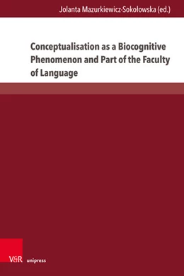 Abbildung von Mazurkiewicz-Sokolowska | Conceptualisation as a Biocognitive Phenomenon and Part of the Faculty of Language | 1. Auflage | 2025 | beck-shop.de
