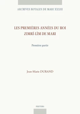 Abbildung von Durand | Les premières années du roi Zimrî-Lîm de Mari. Première partie | 1. Auflage | 2019 | beck-shop.de
