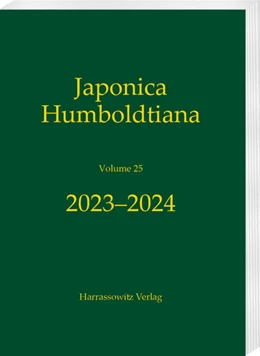 Abbildung von Kinski / Kracht | Japonica Humboldtiana 25 (2023-24) | 1. Auflage | 2024 | 25 | beck-shop.de