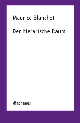 Abbildung von Blanchot | Der literarische Raum | 1. Auflage | 2025 | beck-shop.de