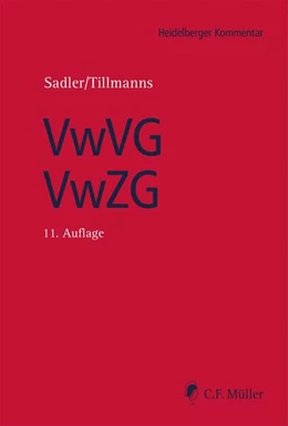 Abbildung von Tillmanns / Bätge | Verwaltungs-Vollstreckungsgesetz/Verwaltungszustellungsgesetz | 11. Auflage | 2024 | beck-shop.de