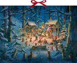 Abbildung von Wand-Adventskalender - Tierischer Chor im Winterwald | 1. Auflage | 2025 | beck-shop.de