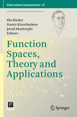 Abbildung von Binder / Mashreghi | Function Spaces, Theory and Applications | 1. Auflage | 2024 | beck-shop.de