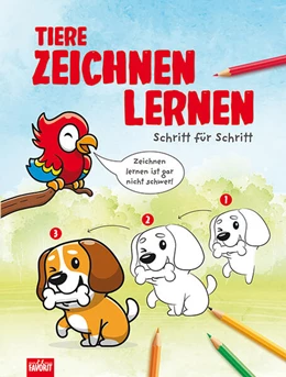 Abbildung von Tiere zeichnen lernen | 1. Auflage | 2024 | beck-shop.de