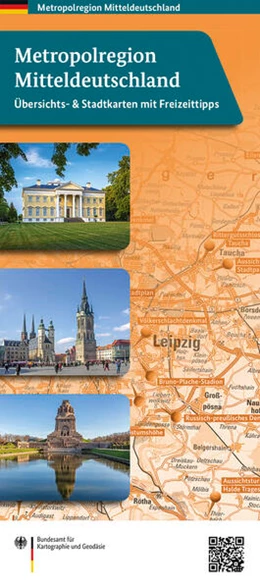 Abbildung von BKG - Bundesamt für Kartographie und Geodäsie | Metropolregion Mitteldeutschland | 1. Auflage | 2024 | beck-shop.de