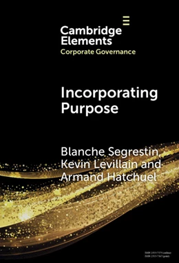 Abbildung von Segrestin / Levillain | Incorporating Purpose | 1. Auflage | 2025 | beck-shop.de