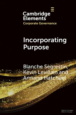 Abbildung von Segrestin / Levillain | Incorporating Purpose | 1. Auflage | 2025 | beck-shop.de