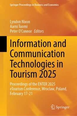 Abbildung von Nixon / Tuomi | Information and Communication Technologies in Tourism 2025 | 1. Auflage | 2025 | beck-shop.de