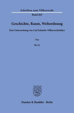 Abbildung von Li | Geschichte, Raum, Weltordnung | 1. Auflage | 2025 | beck-shop.de