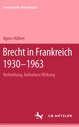 Abbildung von Hüfner | Brecht in Frankreich 1930-1963 | 1. Auflage | 2024 | beck-shop.de