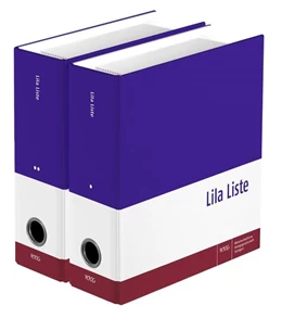 Abbildung von Lila Liste | 39. Auflage | 2024 | beck-shop.de