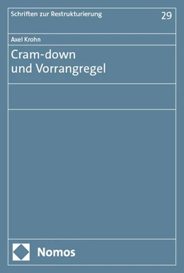 Abbildung von Krohn | Cram-down und Vorrangregel | 1. Auflage | 2024 | beck-shop.de