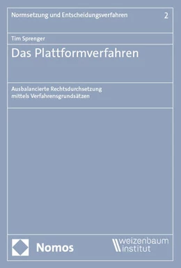 Abbildung von Sprenger | Das Plattformverfahren | 1. Auflage | 2024 | beck-shop.de