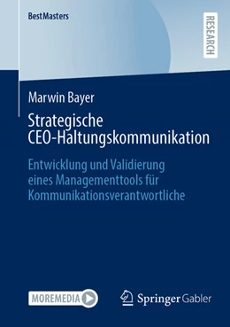 Abbildung von Bayer | Strategische CEO-Haltungskommunikation | 1. Auflage | 2024 | beck-shop.de