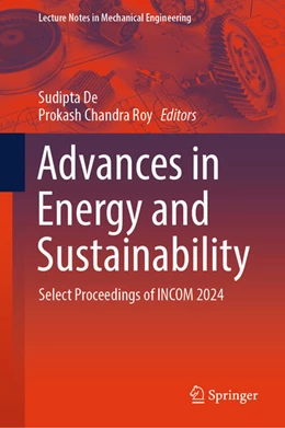 Abbildung von De / Roy | Advances in Energy and Sustainability | 1. Auflage | 2024 | beck-shop.de