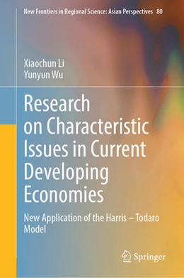 Abbildung von Li / Wu | Research on Characteristic Issues in Current Developing Economies | 1. Auflage | 2024 | beck-shop.de