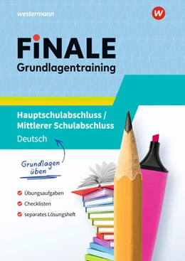 Abbildung von Bäumler / Feinauer | FiNALE Prüfungstraining - Hauptschulabschluss, Mittlerer Schulabschluss. Grundlagentraining Deutsch | 1. Auflage | 2025 | beck-shop.de